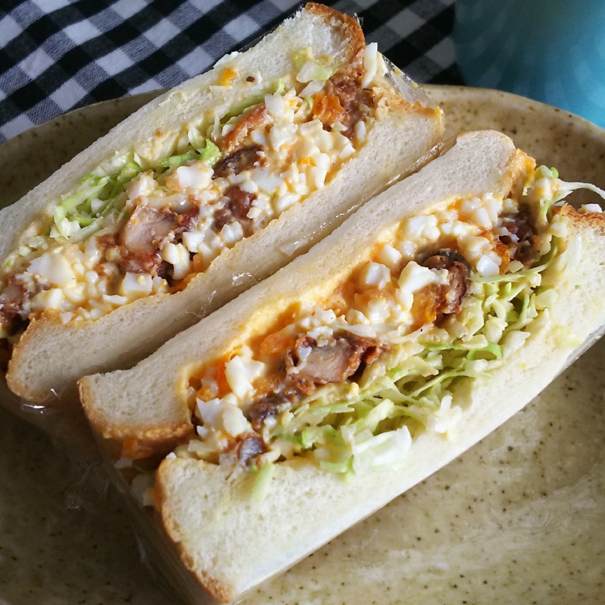 余った唐揚げを使って 甘辛チキンサンドイッチ レシピ 作り方 By ゆり丸 楽天レシピ 余った唐揚げを使って 甘辛チキンサンドイッチ レシピ 作り方 By ゆり丸 楽天レシピ